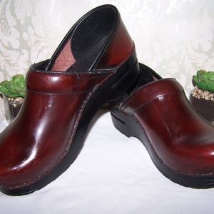 Dansko Cognac Clogs